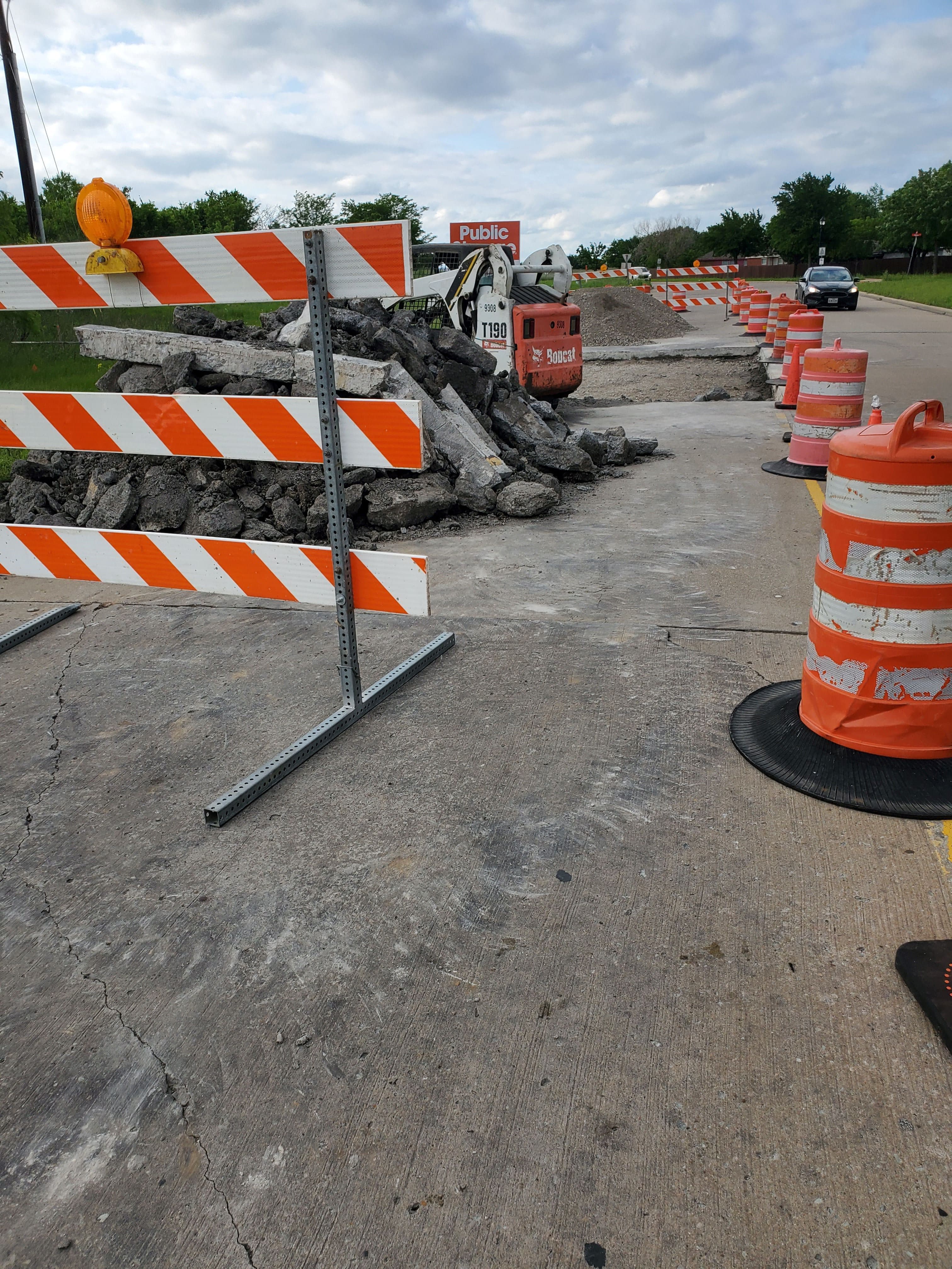 Irongate Pavement Repairs Ongoing.jpg